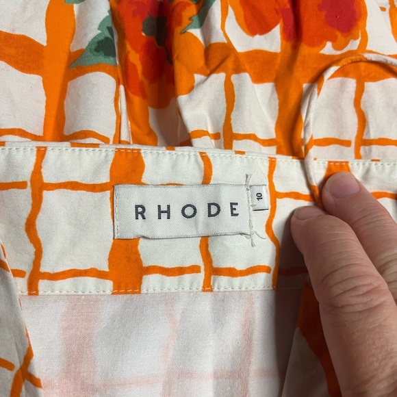 GUC Rhode- Nelly Mini Dress in pattern Ravello. Size 10 - Picture 5 of 11